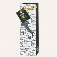 Gift bag - Italy wine map