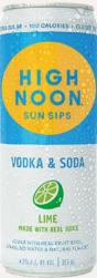 High Noon - Lime Vodka Soda 4 pack (3L) (3L)