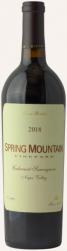 Spring Mountain Vineyard - Estate Bottled Cabernet Sauvignon 2018 (750ml) (750ml)